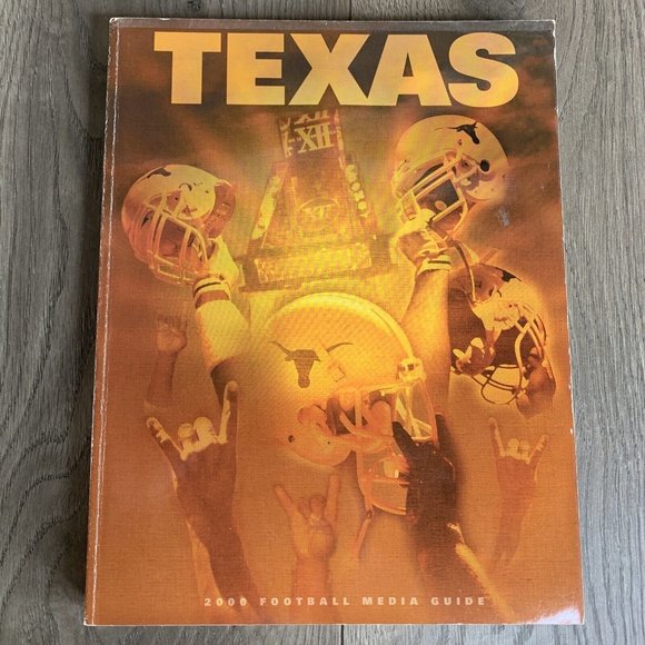 2000 Texas Longhorns Football Media Guide Simms UT Longhorns - Picture 1 of 10